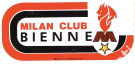 Milan Club Bienne (Originalsticker / Abziehbild ca. 1980er)