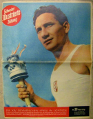 Die XIV. Olympischen Spiele in London (Schweizer Illustrierte Zeitung, Nr.33, 11. Aug. 1948)