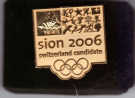 Sion 2006 Switzerland candidate (Golden Pin in Box)