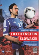 Liechtenstein - Slowakei, 7.6. 2013, WC Qualf. 2014, Rheinpark Stadion Vaduz, Offizielles Programm