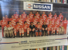 NISSAN Hauptsponsor der Schweizer Eishockey Nationalmannschaft (Offizielles Plakat ca. 1988)