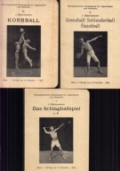 Das Schlagballspiell (ohne Einschenker), Grenzball, Schleuderball, Faustball, Korbball (in 3 Bde.)