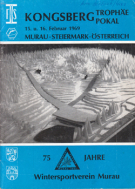 FIS Kongsberg Trophäe Pokal Murau Steiermark - 15. u. 16. Feb. 1969 - 75 Jahre Wintersportverein Murau