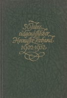 50 Jahre Eidgenössischer Hornusser-Verband 1902-1952 / Gedenkschrift