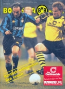 Borussia Dortmund - Inter Mailand, 25.02.1994, UEFA Cup, Offizielles Programm, 