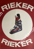 RIEKER RIEKER (Skischuh) (Grossformatiges Originalplakat)