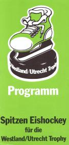 Spitzen Eishockey für die Westland/Utrecht Trophy 1980/81(Offizielles Programm mit Kaderliste aller Teams)