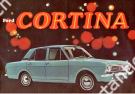 Ford Cortina (Prospectus en francais de 1967 avec facture du garagiste)