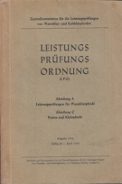 Leistungs Prüfung Ordnung (LPO) 