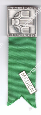 24. - 25. Februar 1979 Leichtatheltik Hallen-EM Wien (Brosche für die Medien)