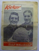 „Kicker“ Bild-Sonderheft Fussball Weltmeisterschaft 1954