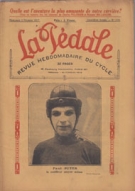 Paul Sutter le meilleur stayer suisse (La Pédale, Revue hebdomadaire du cycle, No.174, 2 Fev. 1927)