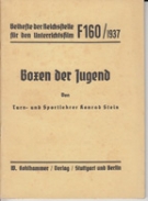 Boxen der Jugend (Beihefte der Reichsstelle fuer den Unterrichtsfilm F160/1937)