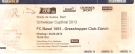 FC Basel 18903 - Grasshopper Club Zürich, 20.5. 2013, Schweizer Cupfinal, Stade de Suisse Bern (Ticket)
