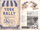 York Rally - A Great International Cyclists Gathering / Souvenir Programme 1953 + 1955
