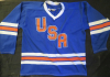 USA Ice Hockey National Team Shirt, Cooper, 100% Polyester, Adult Extra Large, ca. 1980’s, Original Shirt)