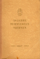 50 Jahre Turnverein Siebnen 1903 - 1953