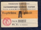 Schweiz B - Saarland, 28.5. 1959, Repräsentativspiel, Sportplatz Allmend Luzern, Haupttribüne