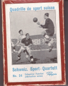 Schweizer Sport-Quartett No. 24 (12 Serien a 4 Karten, komplet) ca. 1950