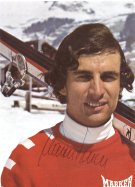 Walter Tresch - Schweizer Meister 1972 in Abfahrt und Kombination auf MARKER
