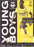 BSC Young Boys - Kuopion PS, 11.8. 2022, ECL Qualf., Stadion Wankdorf, Offizielles Programm