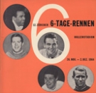 12. Zürcher 6-Tage-Rennen 1964 - Hallenstadion, Offiz. Programmheft 
