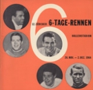 12. Zürcher 6-Tage-Rennen 1964 - Hallenstadion, Offiz. Programmheft
