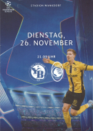 BSC Young Boys - Atalanta Bergamo, 26.11. 2024, Stadion Wankdorf, UEFA Champions League, Offiz. Programm