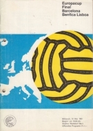 FC Barcelona - Benfica Lisboa, Europacup Final, 31.5. 1961, Stadion Wankdorf Bern, Offizielles Programm (gelocht)