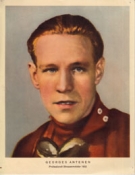 Georges Antenen - Professionell-Strassenmeister 1933 (Farbphotodruck Tafel)