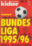 Kicker Sonderheft - Bundesliga 1995/96