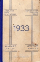 Offizielles Jahrbuch 1933 - Annuaire officiel 1933