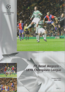 FC Basel Magazin - UEFA Champions League Gruppenspiele 2002 - 2003, Offizielles Programm für alle Spiele