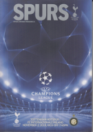 Tottenham Hotspurs - FC Internazionale Milano, 2.11. 2010, UEFA CL, White Harte Lane, Official Programme