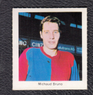 Bruno Michaud (FC Basel) - Football-Gum und Sanagol / Sammelbilder Schweizer Fussball Saison 1968/69