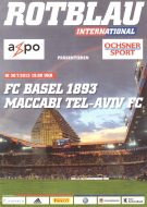 FC Basel - Maccabi Tel Aviv FC, 30.7. 2013 Qualf. CL, St. Jakob-Park, Offizielles Programm