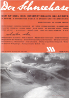 Der Schneehase 1937 (Jahrbuch des Schweiz. Akademischen Ski-Clubs)
