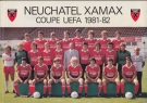 Neuchatel Xamax - En Coupe d‘Europe de l‘ UEFA 1981-82 (livre commemoratif + supplement: Gloire au vaincus!)