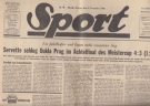 Servette schlug Dukla Prag im Achtelfinal des Meistercup 4:3 (1:2) (SPORT, Num. 131, 6. Nov. 1961)