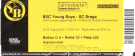 BSC Young Boys - SC Braga, 25.8. 2011, UEFA Europa League Play-Off, Stade de Suisse Bern, Ticket Balkon D 9