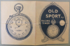 Old Sport - Racing Timer (Stoppuhr f. Fussball) - Werbeprospekt ca. 30erJahren