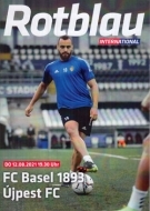 FC Basel - Ujpest FC, 12.8. 2021, Conference League Qualf., St. Jakob Park, Offizielles Programm