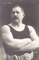 Magnus Bech-Olsen (Danish Wrestler 1866 - 1932, Photopostkarte)