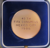 45th FIFA Congress Mexico City 1986 (Official Medal with Box)