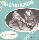 ZSC - Grasshoppers, 13.1. 1955, Meisterschaftsspiel NLA, Hallenstadion, Offizielles Programm