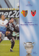 FC Basel - Neuchâtel Xamax FC, 78. Cupfinal 2003, St. Jakob-Park, Basel, Offz. Programm