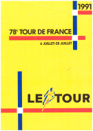 Le Tour - 78e Tour de France 6 Juiillet - 28 Juillet 1991 (Official Roadbook)