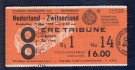 Nederland - Zwitserland, Friendly, 19.5. 1955, Stadion Feijenoord, Rotterdam, Ere Tribune