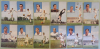 FC Grenchen 1964-65 (12 Football Gum Sammelbilder, komplette Serie)