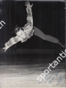 Alain Giletti (Photo avec dedicace du Champion du monde francais du patinage artistique 1960 et 5x 1er d’Europe)